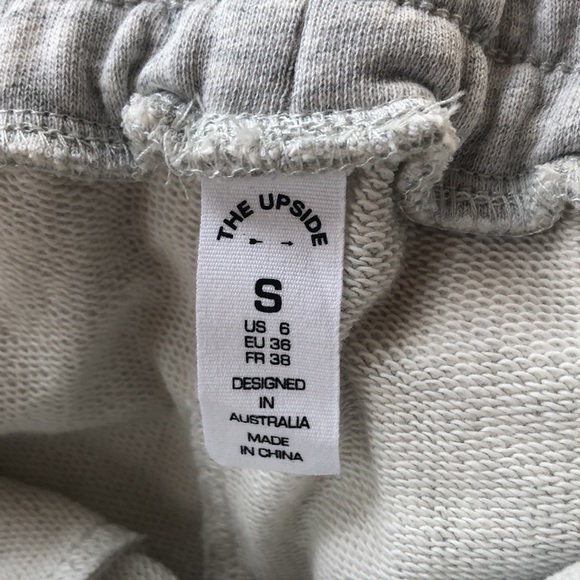 The Upside Soho Willow Pant Grey Marle Size S - USA 6 - Picture 5 of 7